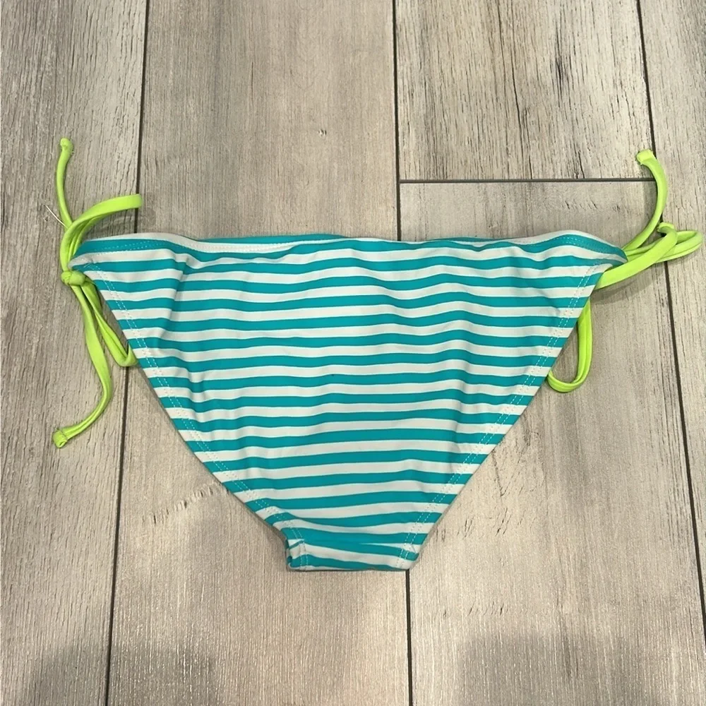 Ninety Nine striped swim bikini bottoms size small